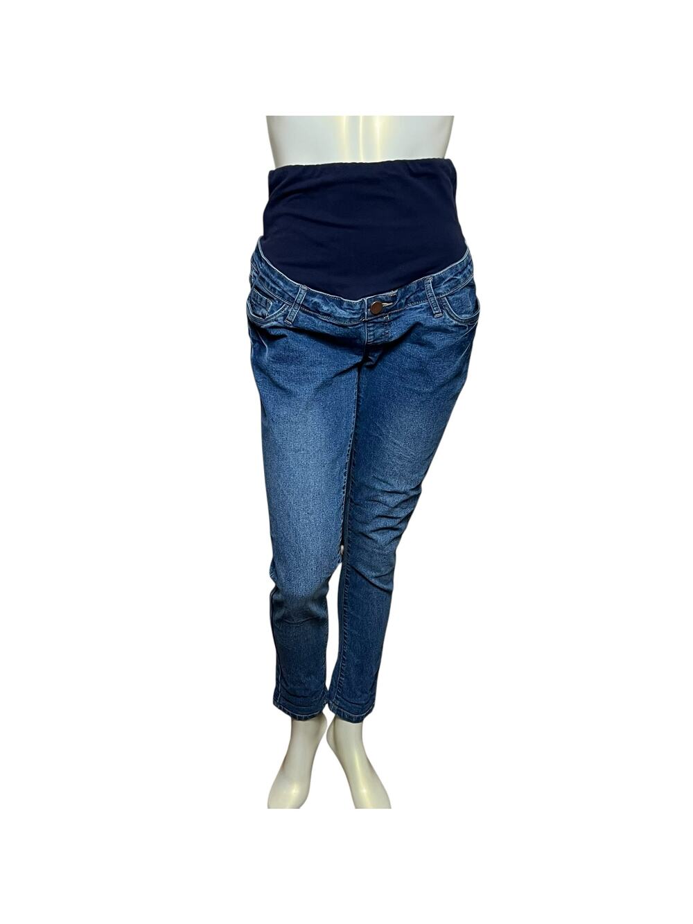 Hybrid & Company Maternity Jeans, Size M,  Stretch Waistband